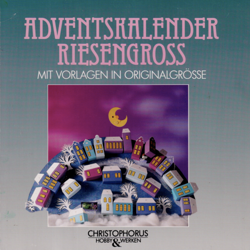 Adventskalender riesengross
