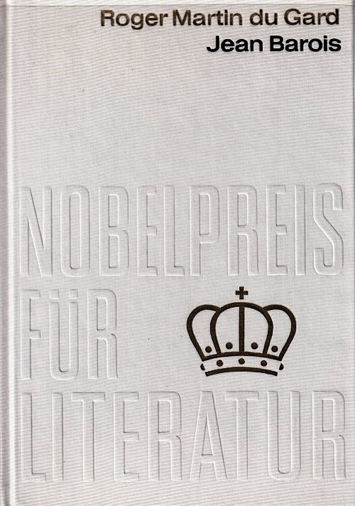Nobelpreis für Literatur 1937 - Jean Barois
