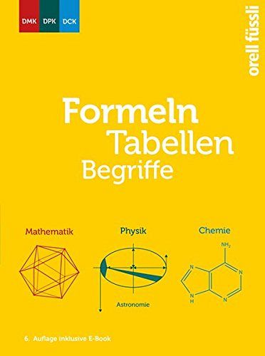 Formeln, Tabellen und Begriffe