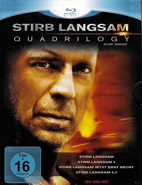 Stirb Langsam - Quadrilogy [Blu-ray]