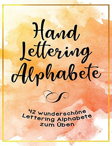 Handlettering Alphabete