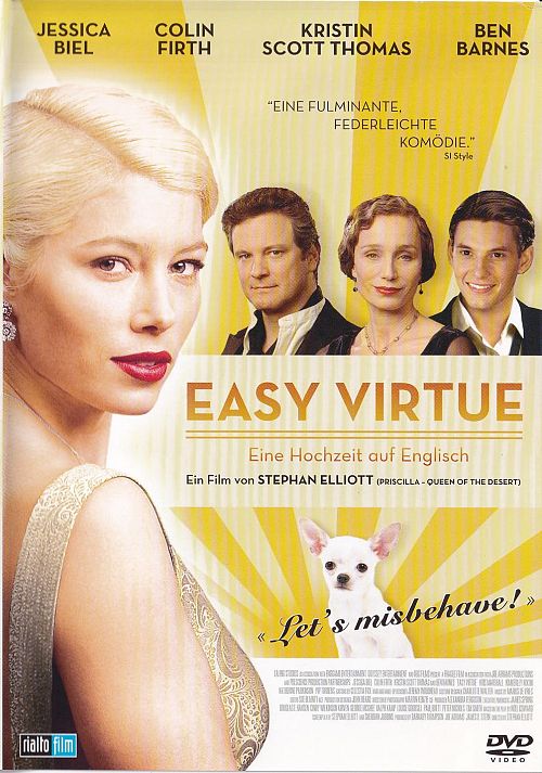 Easy Virtue - Eine Hochzeit auf Englisch [DVD]