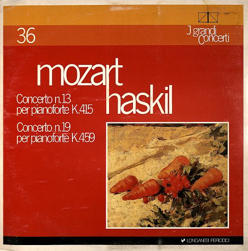 I grandi concerti - Mozart Haskil - Concerto N.13 & Concerto N.19 [Vinyl]