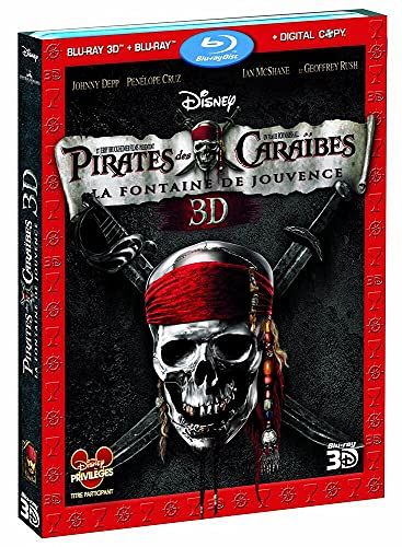 Pirates des Caraibes - La fontaine de jouvence [Blu-ray 3D]