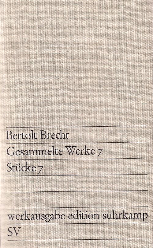 Gesammelte Werke 7
