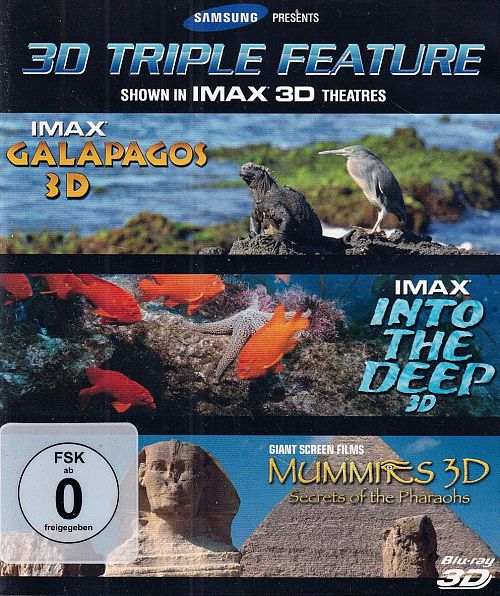 3D Triple Feature [Blu-ray 3D]