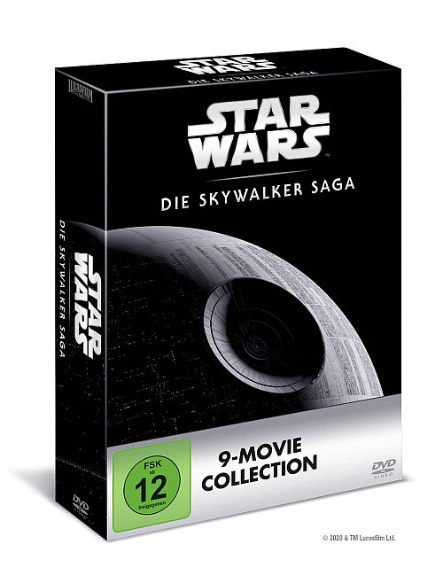Star Wars 1-9 - Die Skywalker Saga [DVD]