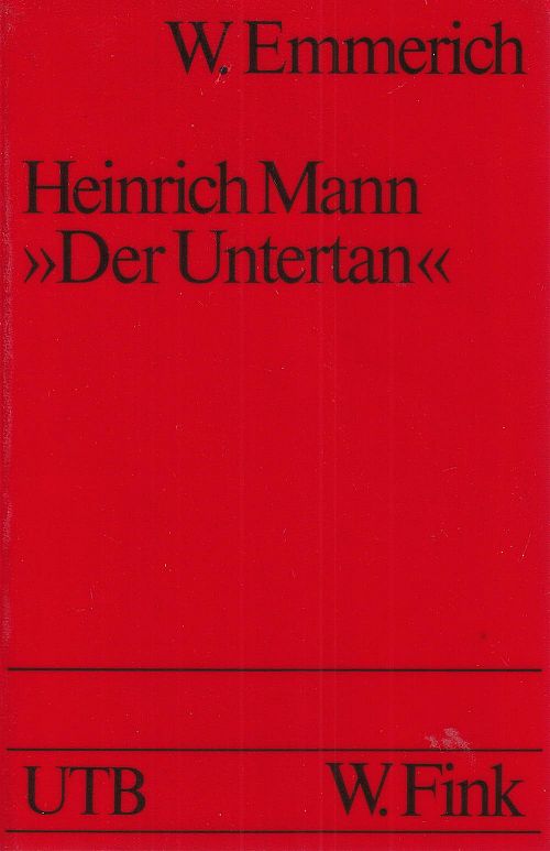 heinrich mann der untertan