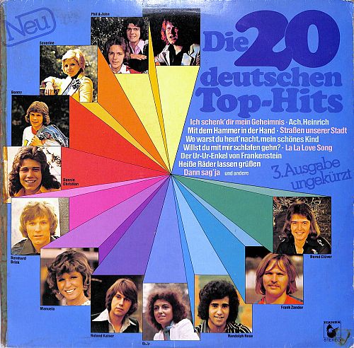 Die 20 deutschen Top-Hits - 3. Ausgabe ungekürzt [Vinyl]