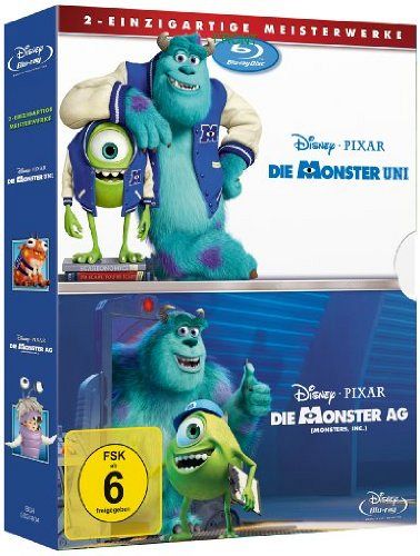 Die Monster Uni - Die Monster AG [Blu-ray]