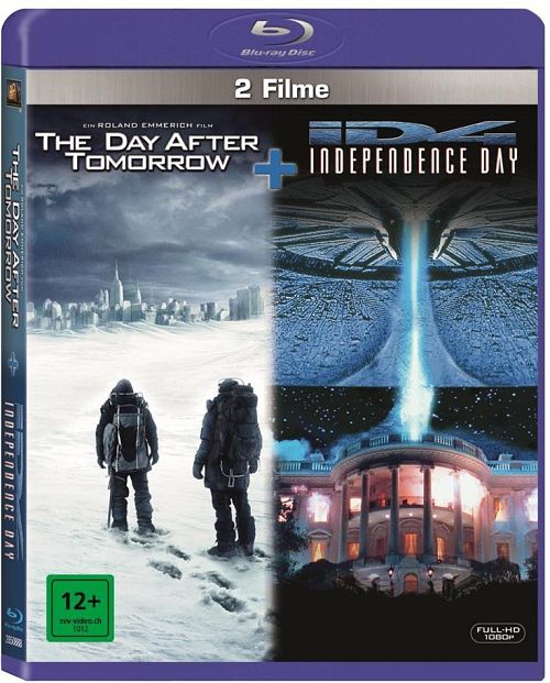 The day after tomorrow & Independence day [Blu-ray]