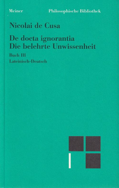 Die belehrte Unwissenheit III