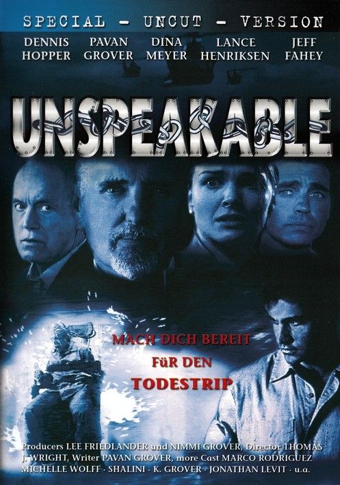 Unspeakable [DVD]