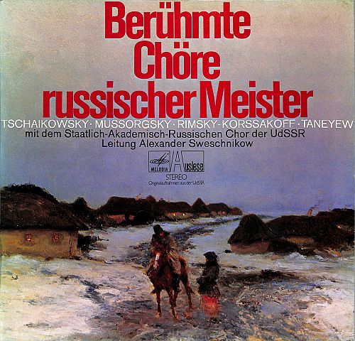 Berühmte Chöre russischer Meister [Vinyl]