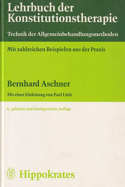 Lehrbuch der Konstitutionstherapie