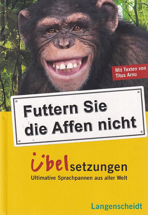 Futtern Sie die Affen nicht