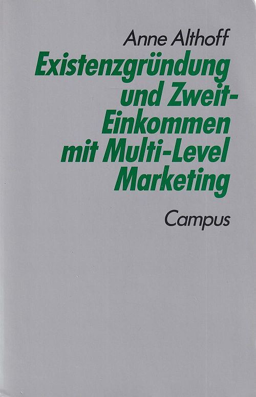 Existenzgründung und Zweit-Einkommen mit Multi-Level-Marketing