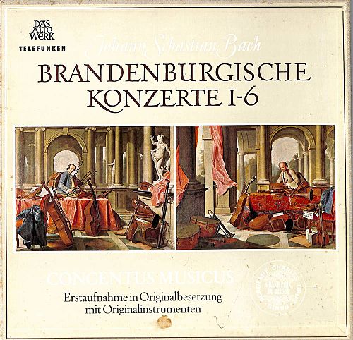 Johann Sebastian Bach - Brandenburgische Konzerte 1-6 [Vinyl]