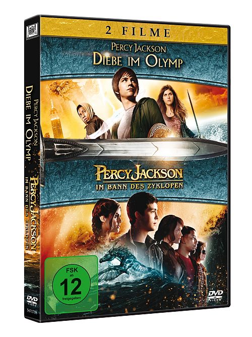 Percy Jackson - Diebe im Olymp/Percy Jackson - Im Bann des Zyklopen  [DVD]