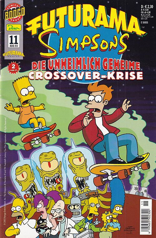 Futurama Simpsons 11