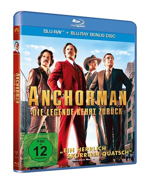 Anchorman - Die Legende kehrt zurück [Blu-ray]