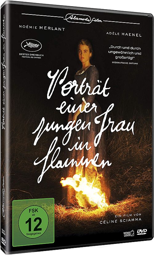 Porträt einer jungen Frau in Flammen [DVD]