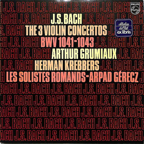 The 3 Violin Concertos - BWV 1041-1043 [Vinyl]