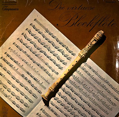 Die virtuose Blockflöte [Vinyl]