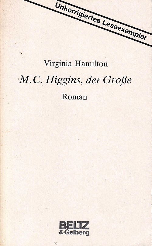 M. C. Higgins, der Grosse