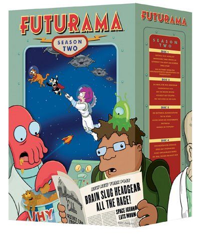 Futurama - Staffel 2 [DVD]
