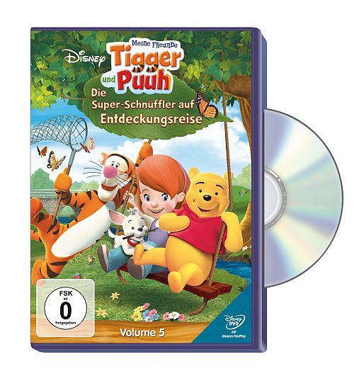 Meine Freunde Tigger und Puuh - Die Superschnüffler auf Entdeckungsreise [DVD]