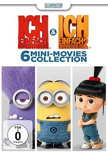 Ich - Einfach unverbesserlich 1 & 2 - 6 Mini-Movies Collection [DVD]
