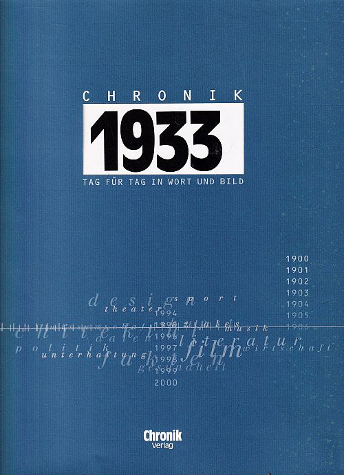 Chronik 1933