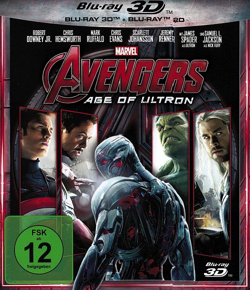 The Avengers 2 - Age of Ultron [Blu-ray 3D]