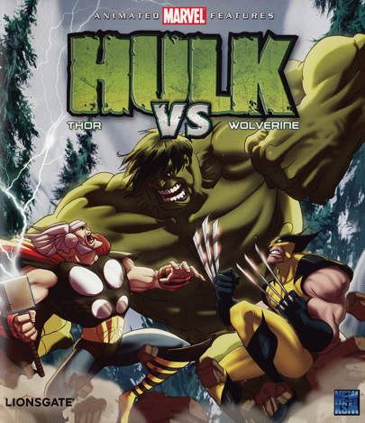 Hulk Vs. Thor & Wolverine [Blu-ray]