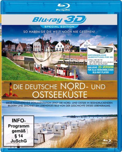 Die deutsche Nord- und Ostseeküste [Blu-ray]