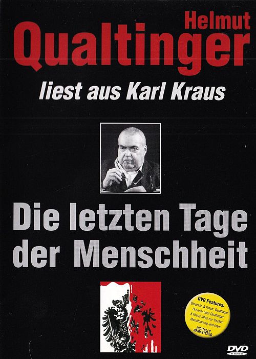 Die letzten Tage der Menschheit [DVD]