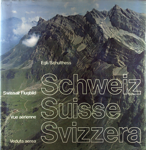 Schweiz - Swissair Flugbild