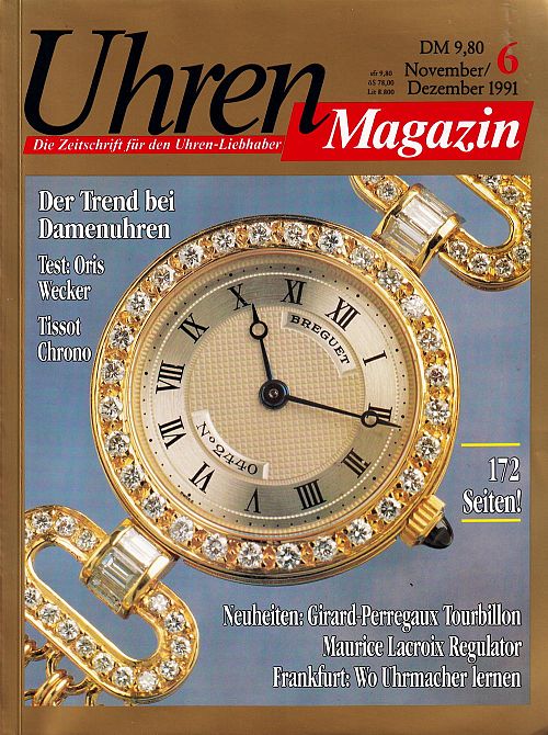 Uhren Magazin 6 - November/Dezember 1991