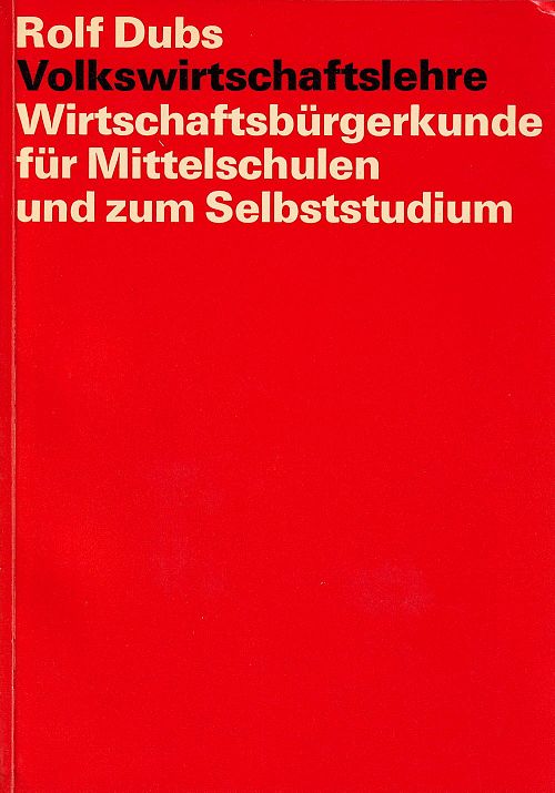 Volkswirtschaftslehre