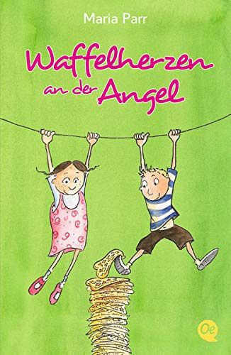 Waffelherzen an der Angel