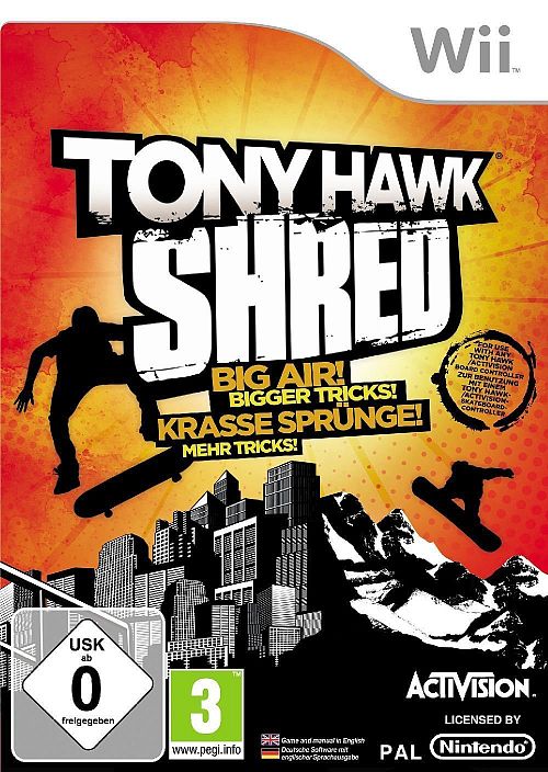 Tony Hawk - Shred [Nintendo Wii]