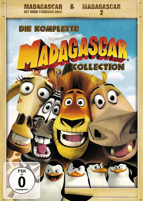 Madagascar 1+2 [DVD]