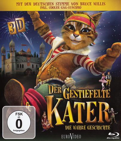 La véritable histoire du chat botté [Blu-ray 3D]