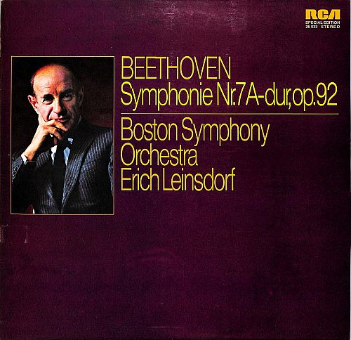Symphonie Nr. 7 A-dur, Op.92 [Vinyl]
