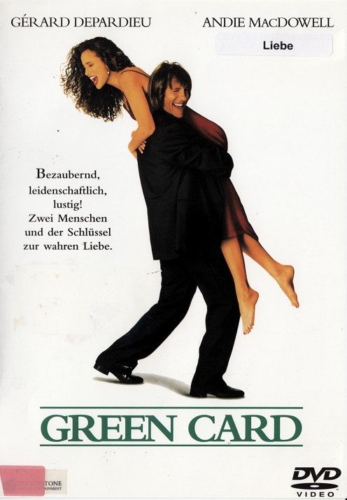 Green Card - Scheinehe mit Hindernissen [DVD]