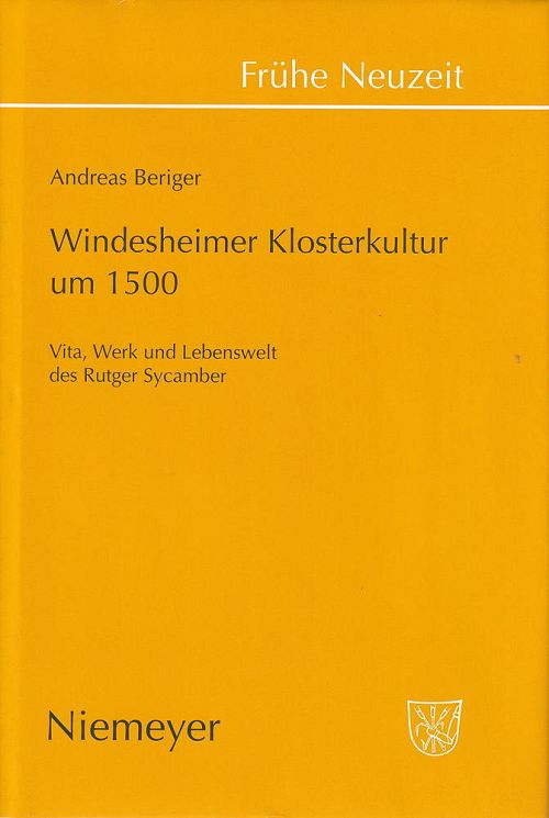 Windesheimer Klosterkultur um 1500