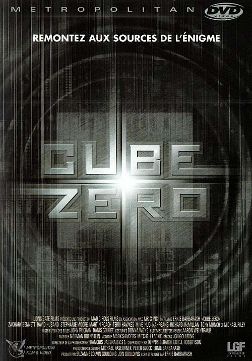 Cube Zero [DVD]