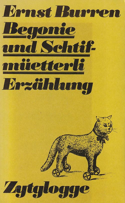 Begonie und Schtifmüetterli