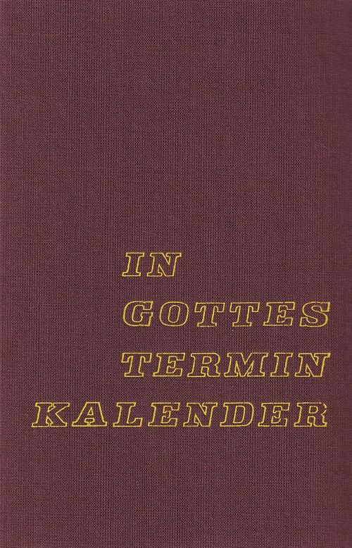 In Gottes Terminkalender